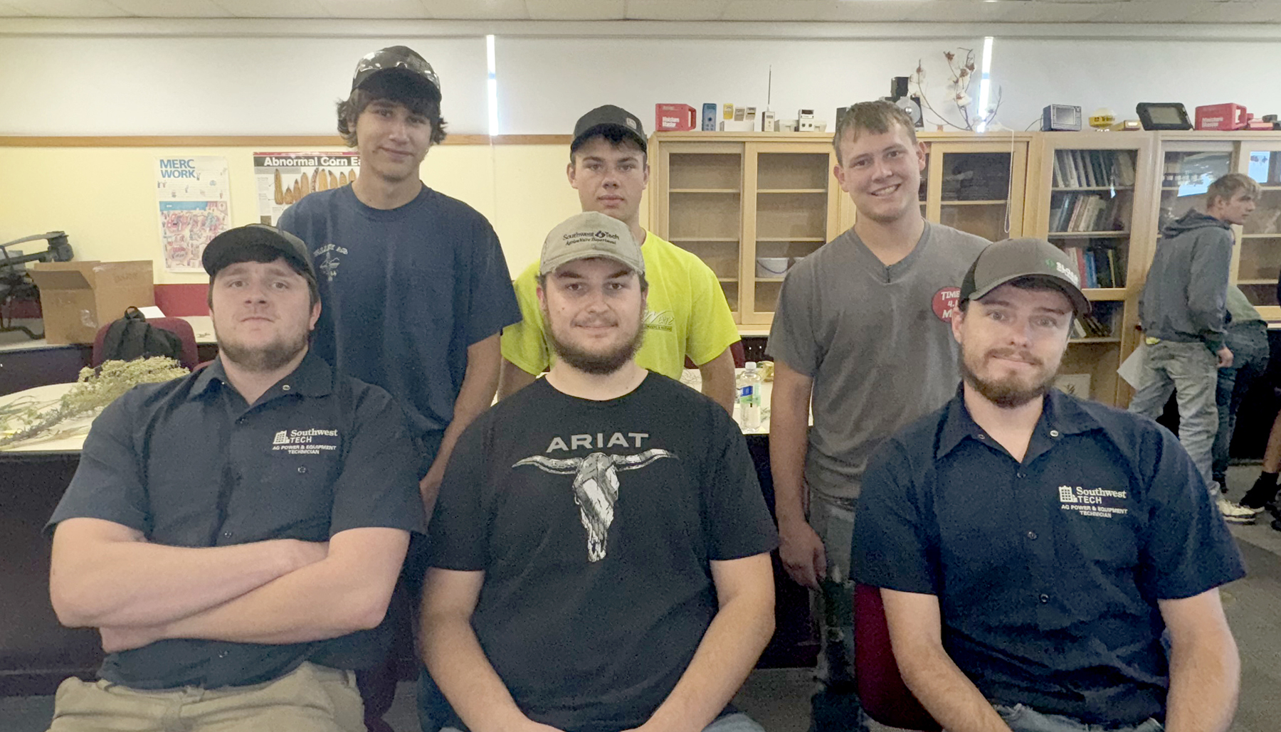 1st year Ag Power Post-secondary Agriculture Students