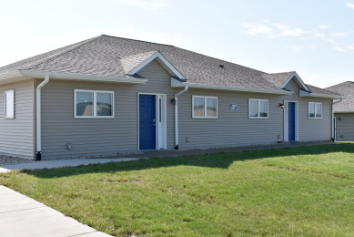 Exterior of South Duplexes